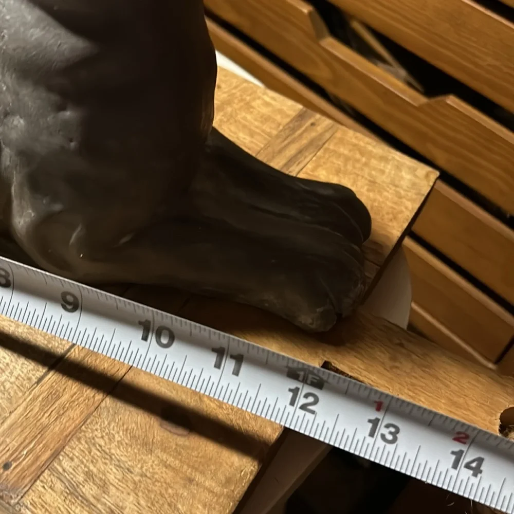 Pottery Barn Essex Handcrafted Laying 🐰 Bunny Sculpture BNIB - Picture 4 of 9